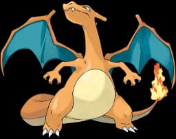 Mega Charizard Y artwork