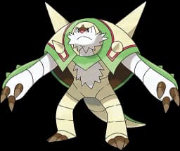 Mega Chesnaught artwork