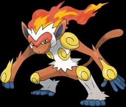 Infernape artwork